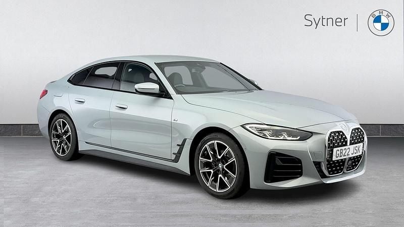 Grey Used 2022 BMW 420 Gran Coupé M Sport Coupe | £28,000 (Good price) - Image 1/4