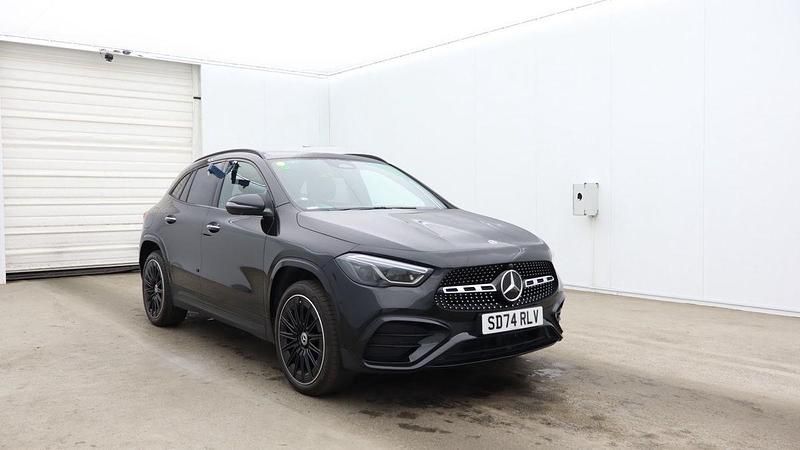 Cosmos black Used 2024 Mercedes GLA250 AMG line SUV | £37,450 - Image 1/4