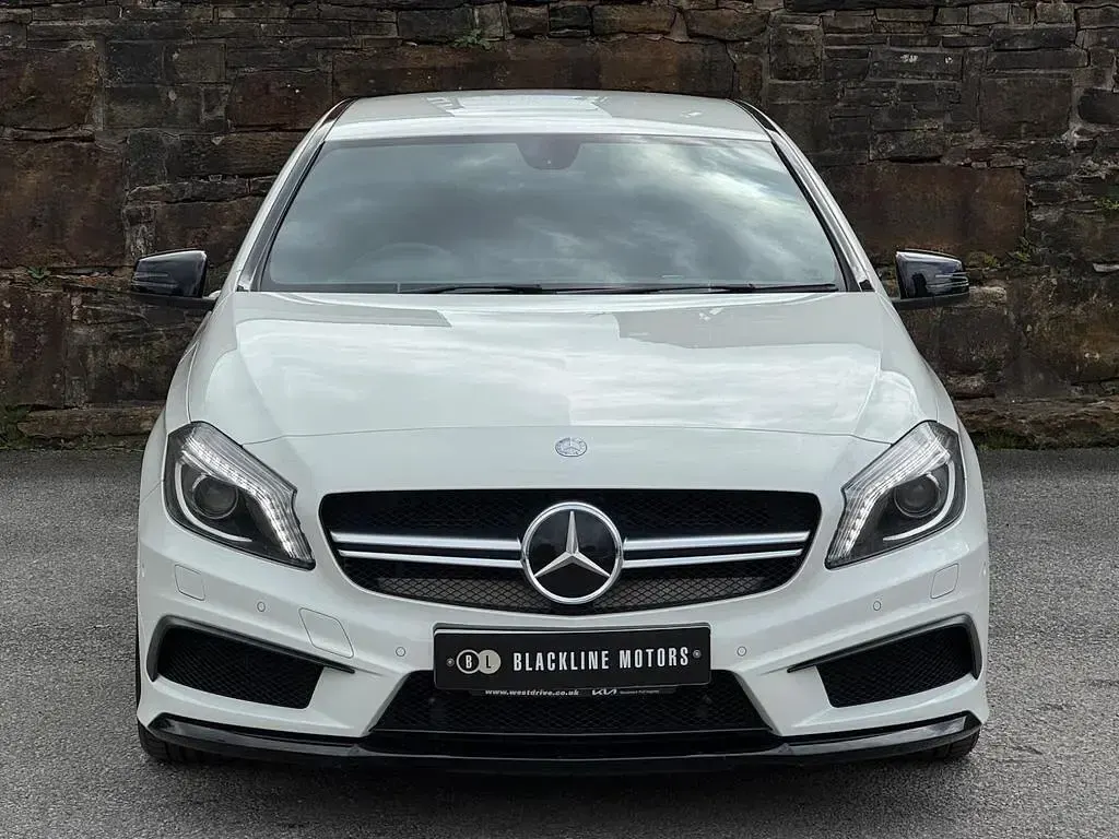 Used Mercedes A45 AMG 2014 White Hatchback