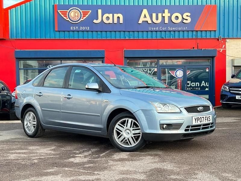 Used Ford Focus Ghia 2007 Blue Sedan