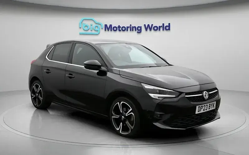 Used Vauxhall Corsa Ultimate 131 HP (96 kW) 2023 Black Hatchback