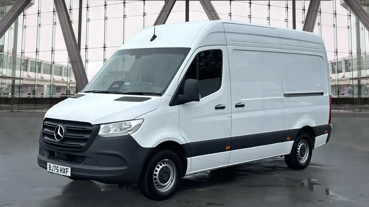 Used Mercedes Sprinter 150 HP (110 kW) 2025 White Van