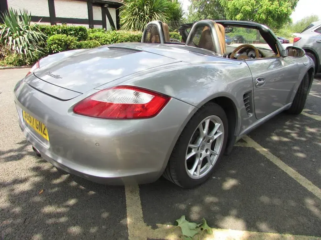 Used Porsche Boxster 245 HP (180 kW) 2007 Silver Cabriolet