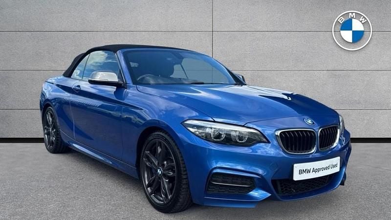 Used BMW M240 M Sport 340 HP (250 kW) 2017 Blue Cabriolet