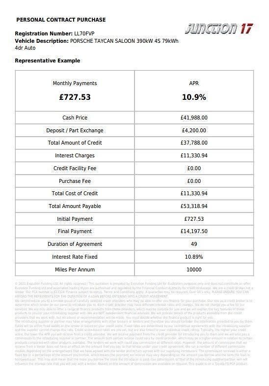 Used Porsche Taycan Performance Package 389 kW (530 HP) 2020 Red Sedan