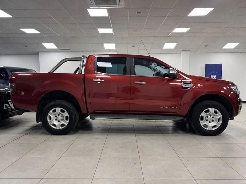 Used Ford Ranger Limited 200 HP (147 kW) 2017 Red Pickup