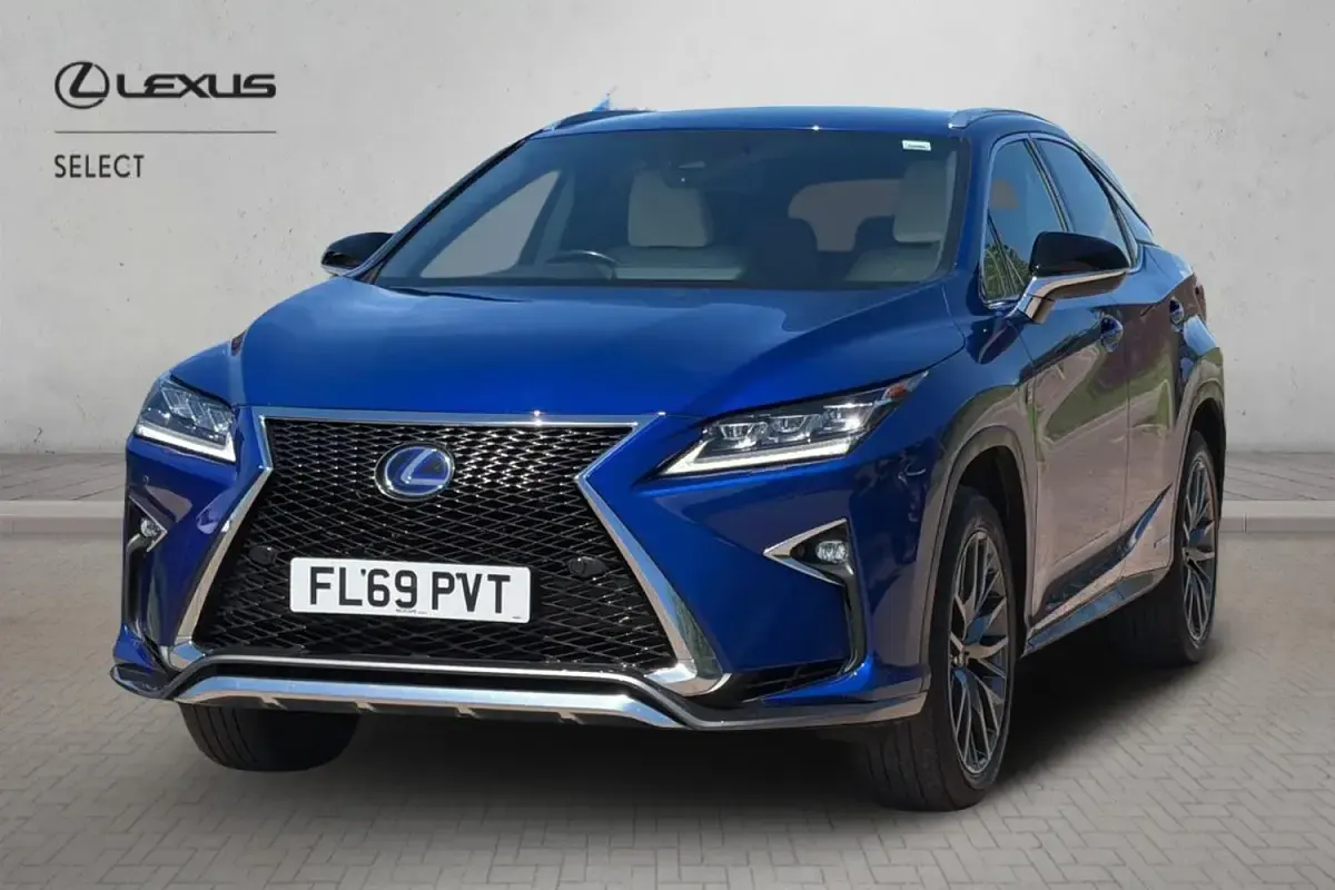 Used Lexus RX450h Sport Line 2019 Blue SUV