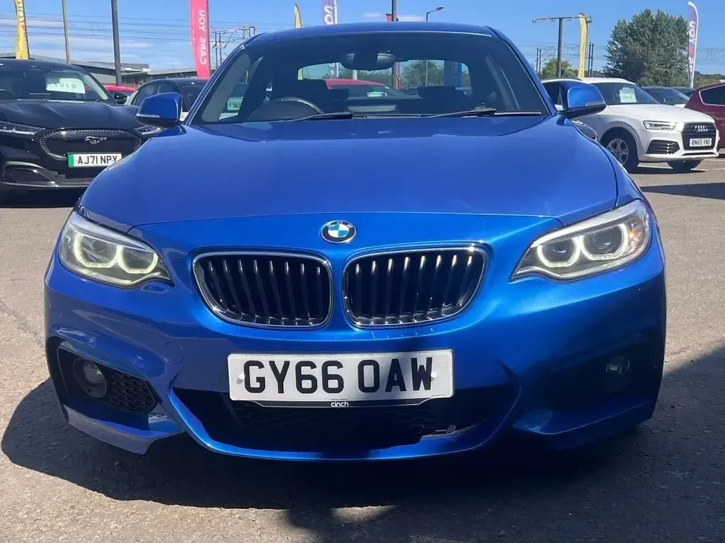 Used BMW 220 M Sport 184 HP (135 kW) 2016 Blue Coupe