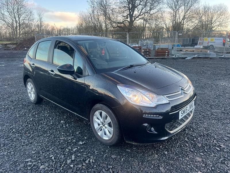 Used Citroën C3 PureTech 2015 Black Hatchback