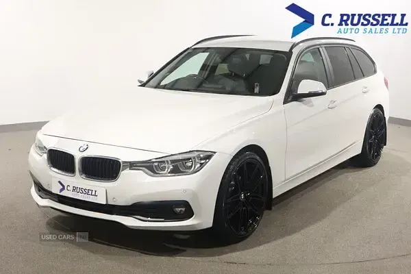 Used BMW 318 Comfort Edition 2019 White Estate