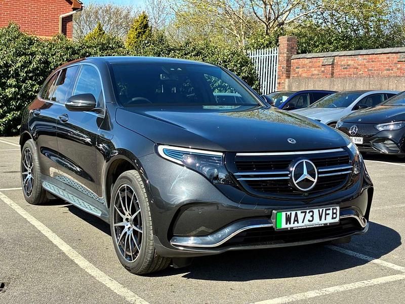 Used Mercedes EQC400 AMG line 300 kW (408 HP) 2023 Grey SUV