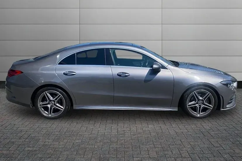 Used Mercedes CLA180 AMG Line Premium Plus 134 HP (98 kW) 2021 Grey Coupe