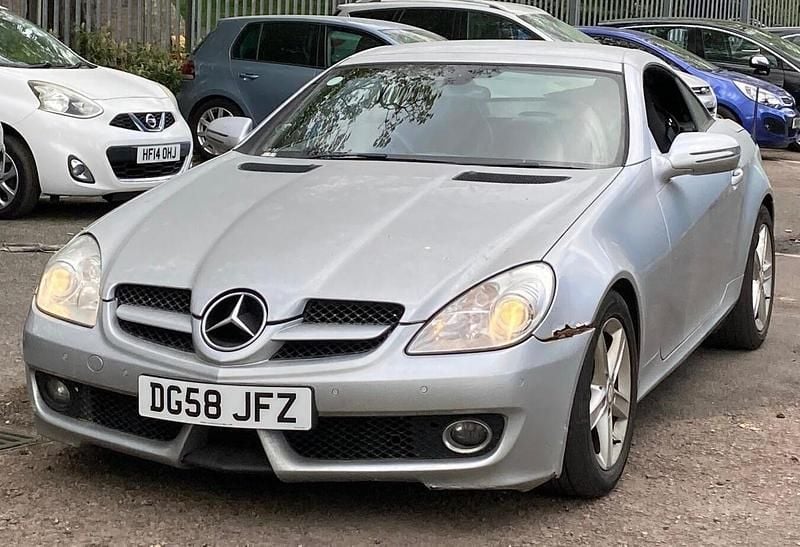 Begagnad Mercedes SLK280 2008 Silver Cab
