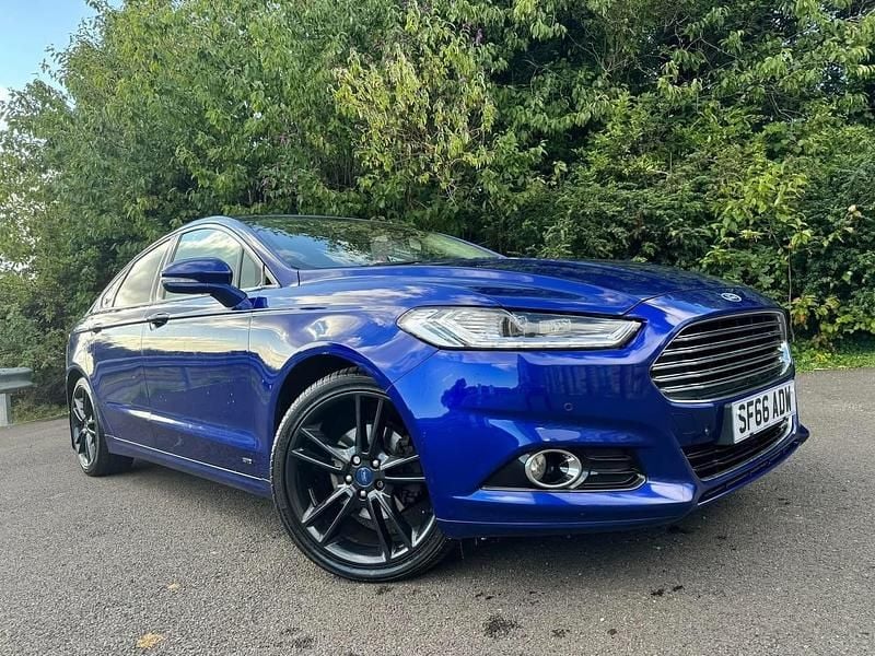 Blue Used 2017 Ford Mondeo Titanium Hatchback | £7,995 (Good price) - Image 1/4