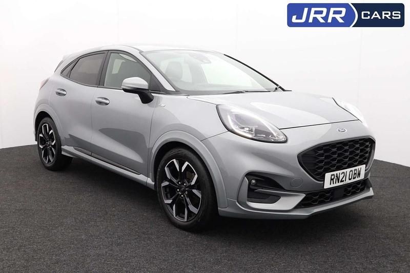 Silver Used 2021 Ford Puma ST-Line X Hatchback | £14,900 - Image 1/4