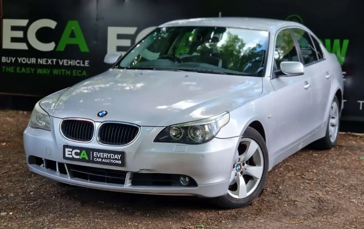 Used BMW 525 Comfort Edition 218 HP (160 kW) 2008 Silver Sedan