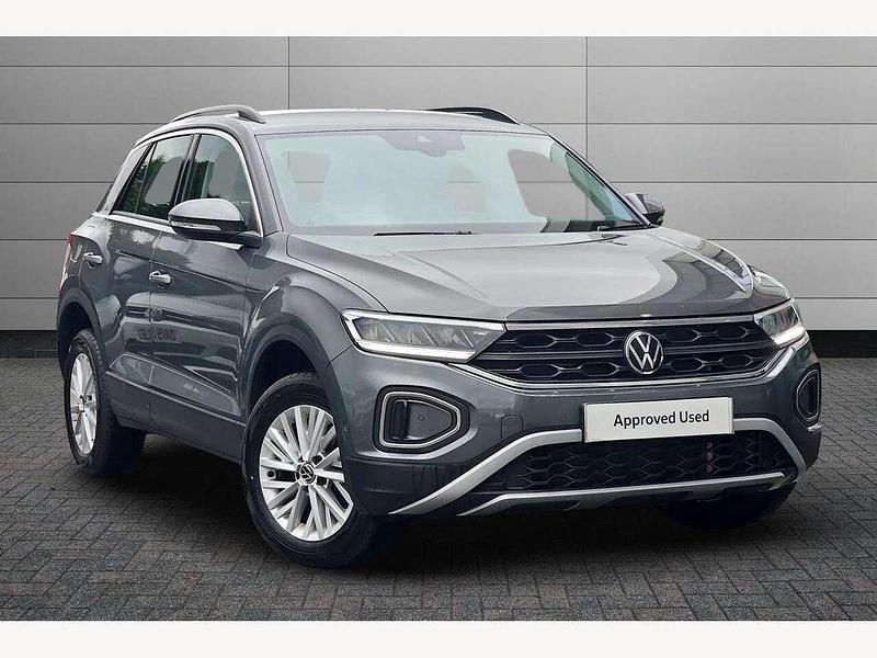 Grey Used 2022 VW T-Roc Life SUV | £21,050 (Fair price) - Image 1/4