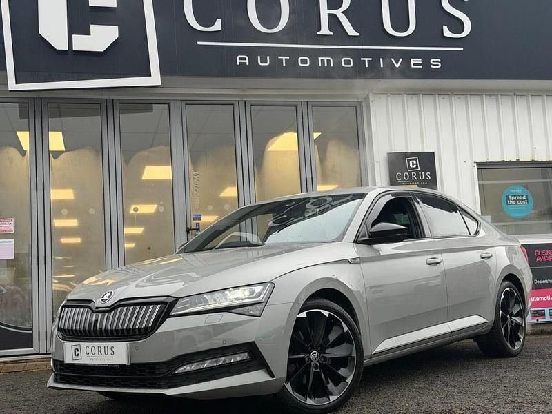 Used Skoda Superb SportlinePlus 2020 Grey Hatchback