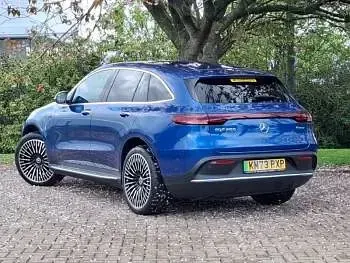 Used Mercedes EQC400 AMG Line Premium 300 kW (408 HP) 2023 Blue SUV