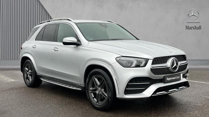 Used Mercedes GLE350 AMG line 272 HP (200 kW) 2021 Iridium silver metallic