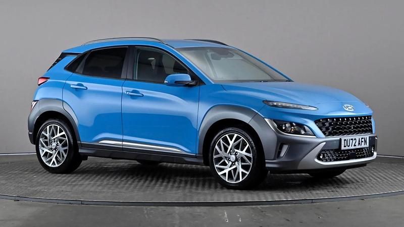 Used Hyundai Kona Premium 141 HP (103 kW) 2022 Blue SUV