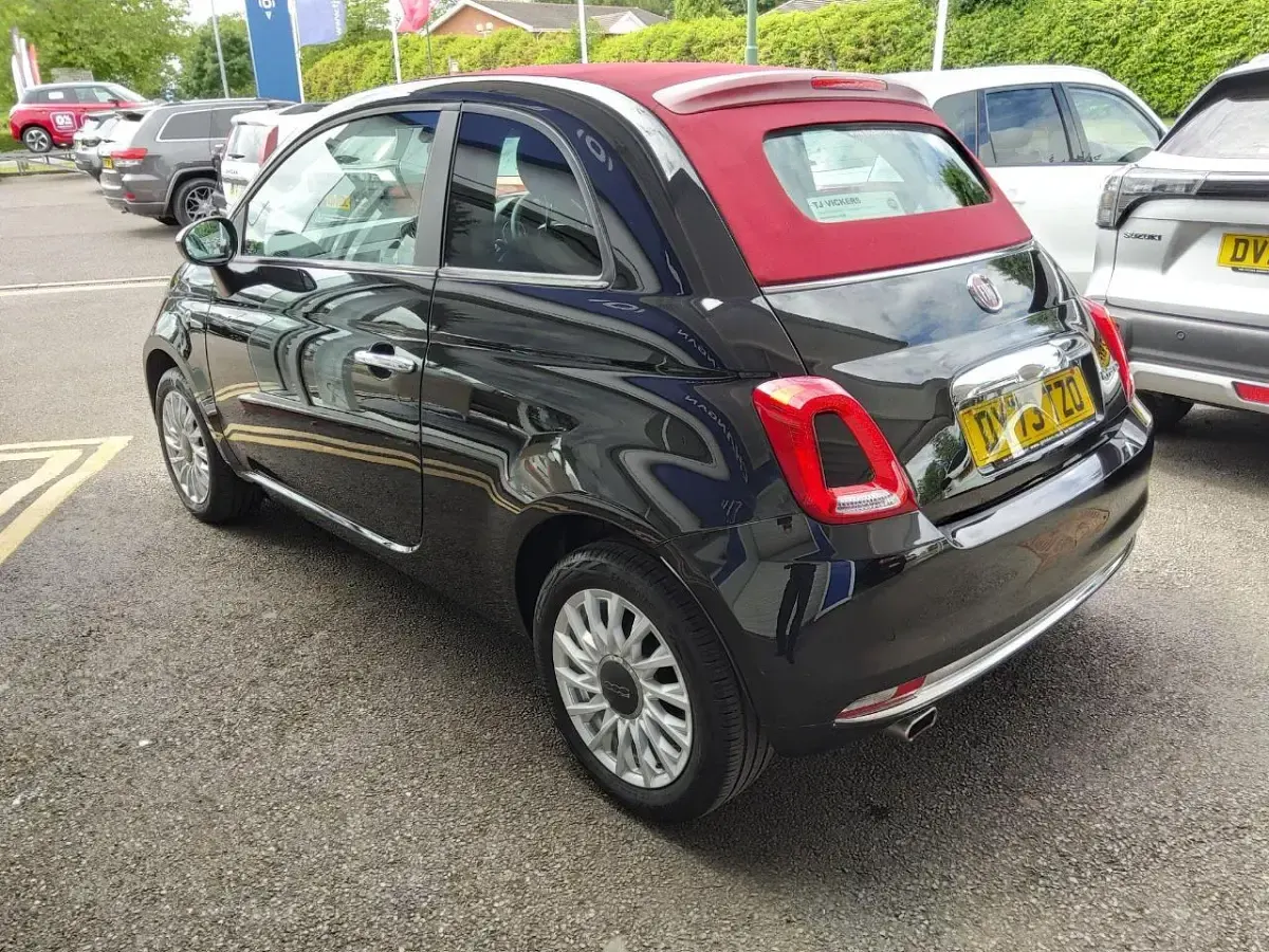 Used Fiat 500C S 70 HP (51 kW) 2024 Black Cabriolet