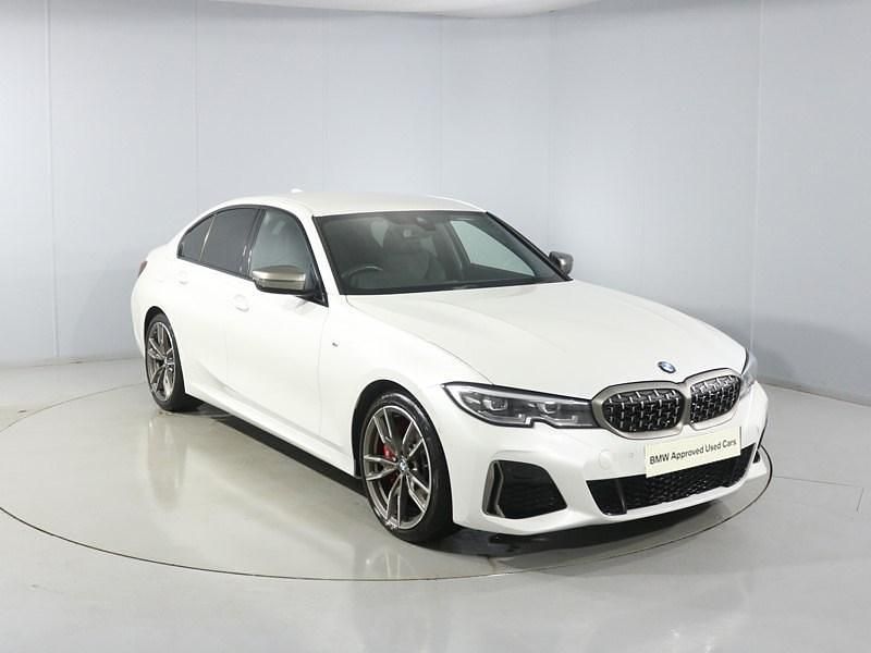 Used BMW M340 M Sport 369 HP (271 kW) 2021 White Sedan