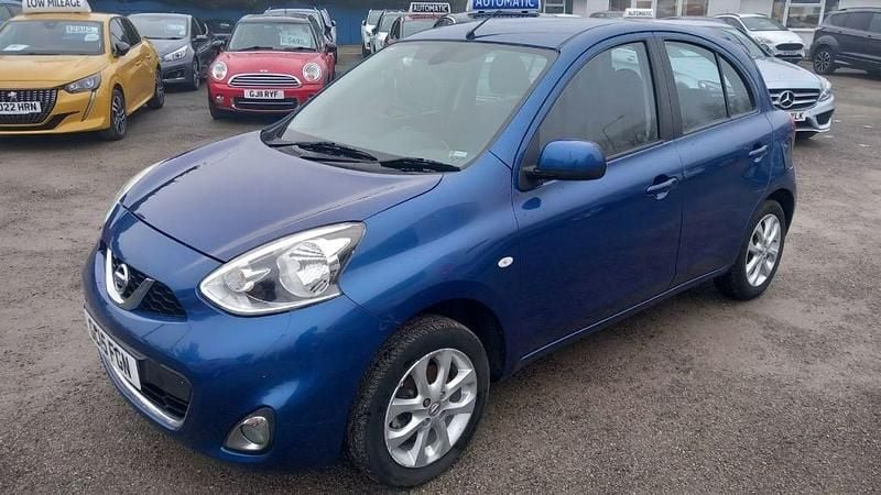 Used Nissan Micra Acenta 2015 Blue Hatchback