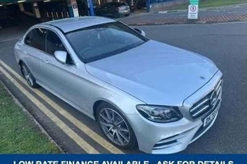 Used Mercedes E200 AMG line 185 HP (136 kW) 2020 Silver Sedan