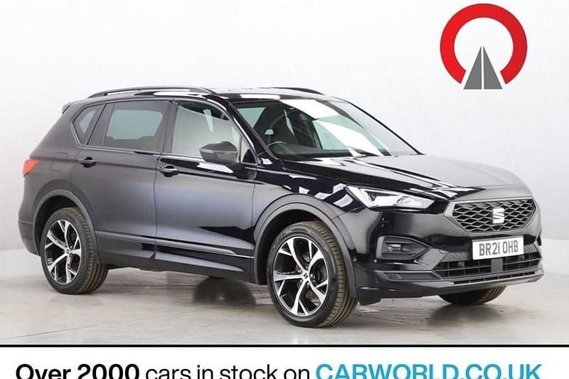 Black Used 2021 Seat Tarraco FR SUV | £17,879 (Fair price) - Image 1/1