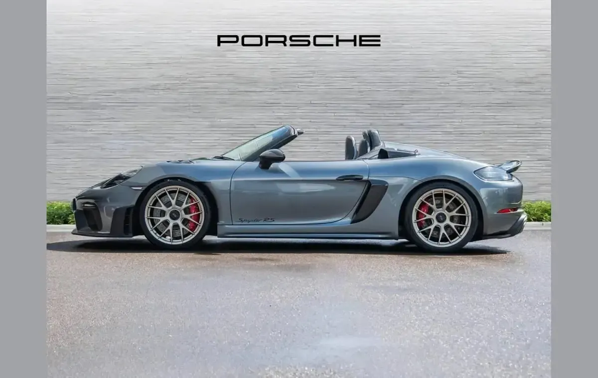Used Porsche 718 493 HP (362 kW) 2024 Grey Cabriolet