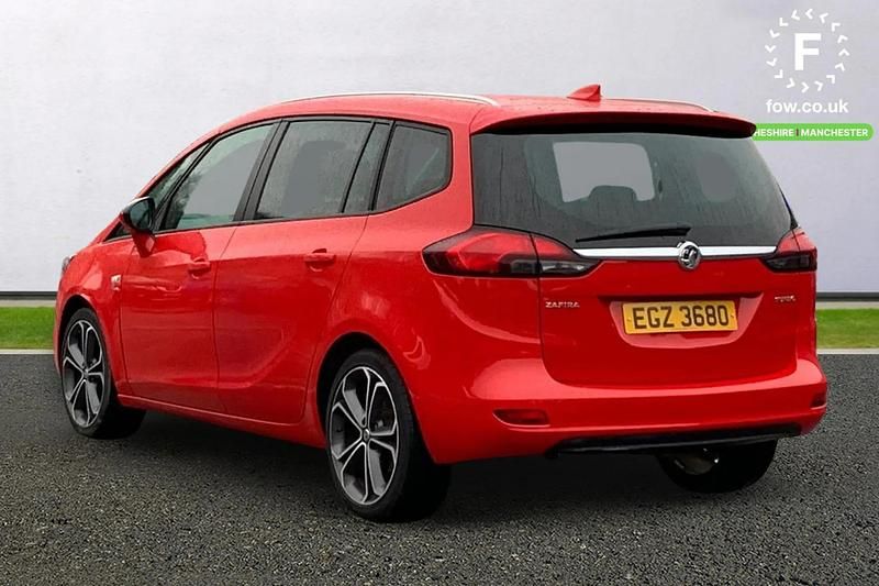 Used Vauxhall Zafira Tourer SRi 2016 Red MPV