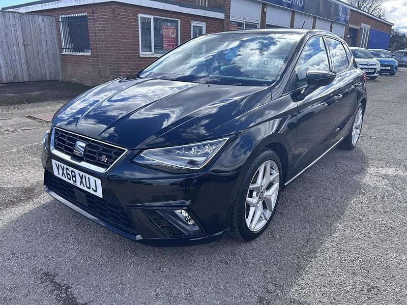 Used Seat Ibiza FR 95 HP (69 kW) 2018 Black Hatchback