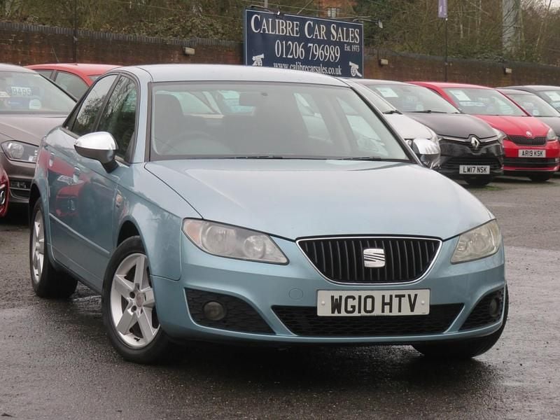 Used Seat Exeo 120 HP (88 kW) 2010 Blue Sedan