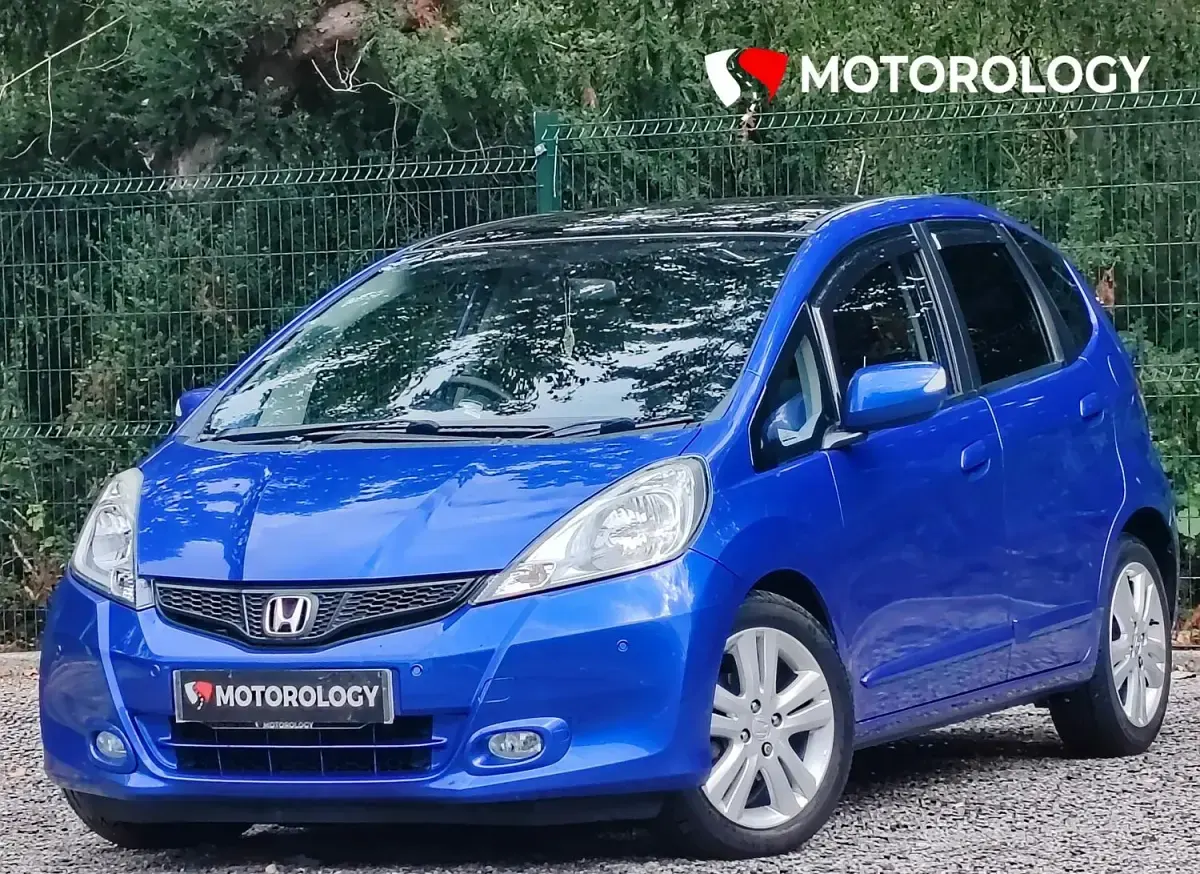 Used Honda Jazz EX-L 99 HP (72 kW) 2014 Blue Hatchback