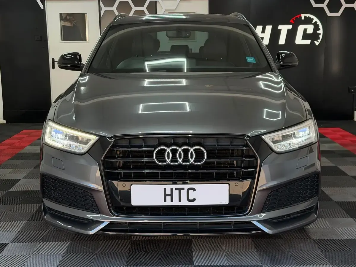 Used Audi Q3 Black Edition 150 HP (110 kW) 2018 Grey SUV