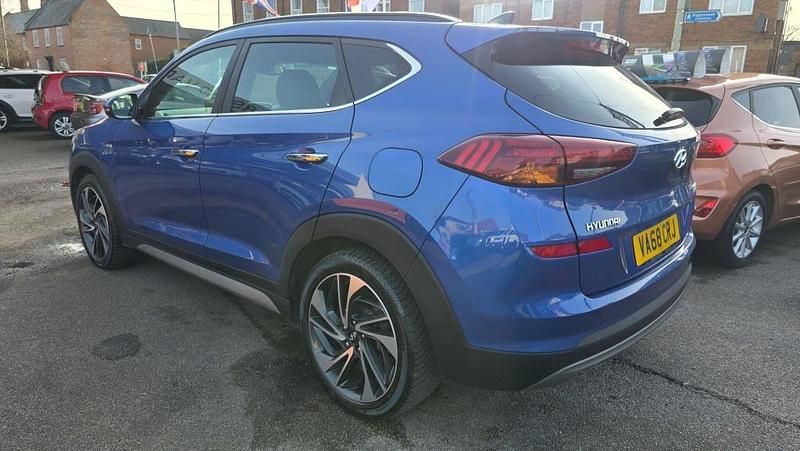 Used Hyundai Tucson Premium SE 2019 Blue SUV