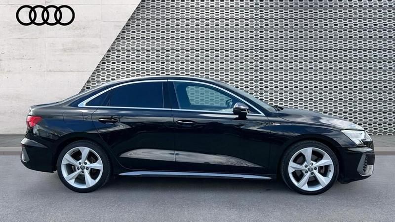 Used Audi A3 S-Line 150 HP (110 kW) 2020 Black Sedan