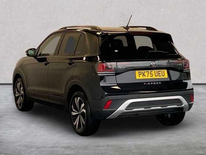 New VW T-Cross Match 95 HP (69 kW) 2025 Black SUV