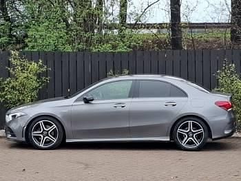 Used Mercedes A180 AMG Line Premium 136 HP (100 kW) 2022 Grey Sedan