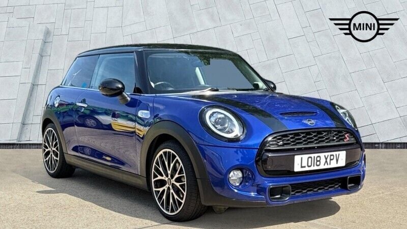 Blue Used 2018 Mini Cooper S Hatch Hatchback | £16,406 (Fair price) - Image 1/4
