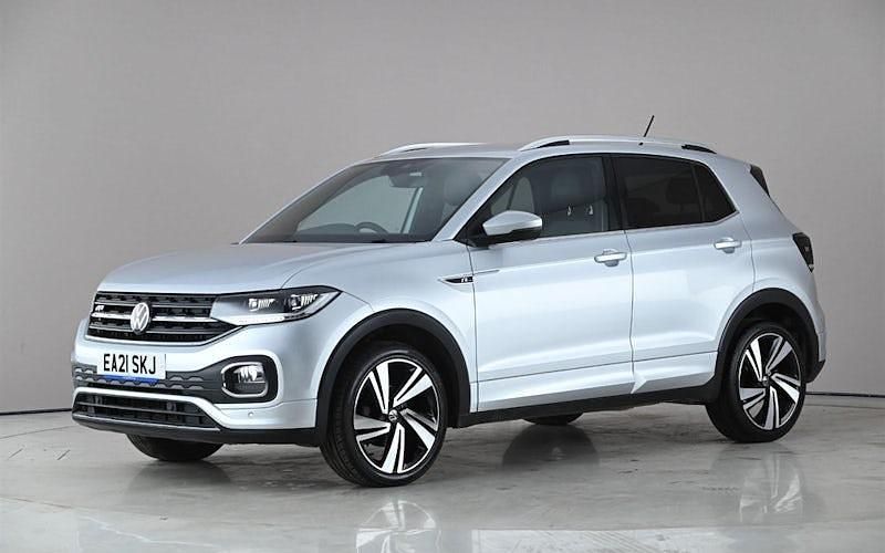 Used VW T-Cross R-line 116 HP (85 kW) 2020 Silver SUV