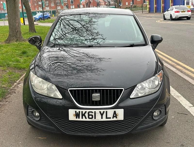 Used Seat Ibiza 85 HP (62 kW) 2011 Black Hatchback