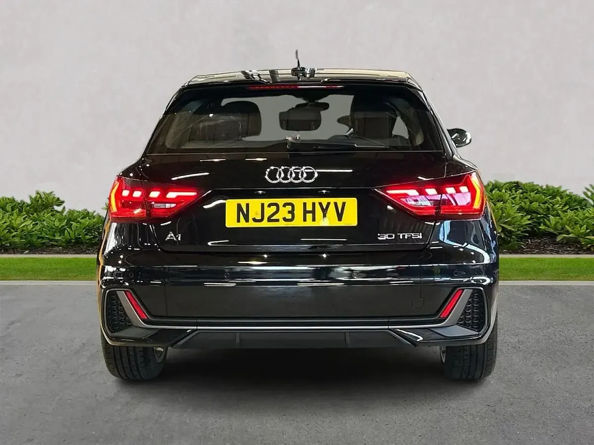 Used Audi A1 Sportback S-Line 110 HP (80 kW) 2023 Black Hatchback