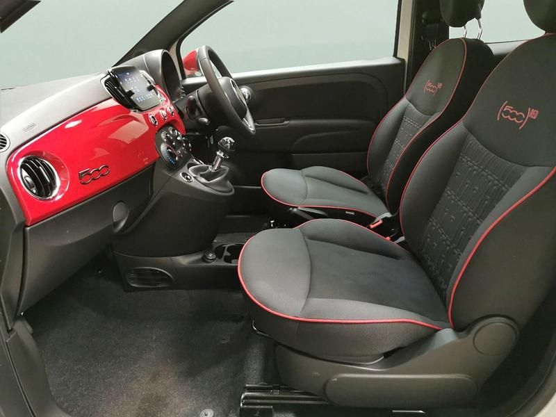 Used Fiat 500 Red 70 HP (51 kW) 2024 White Hatchback