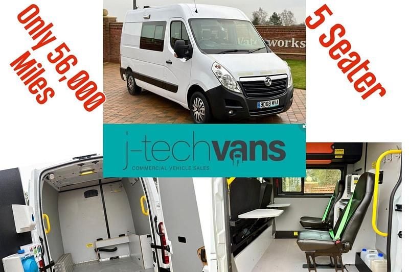 Used Vauxhall Movano 130 HP (95 kW) 2019 White MPV