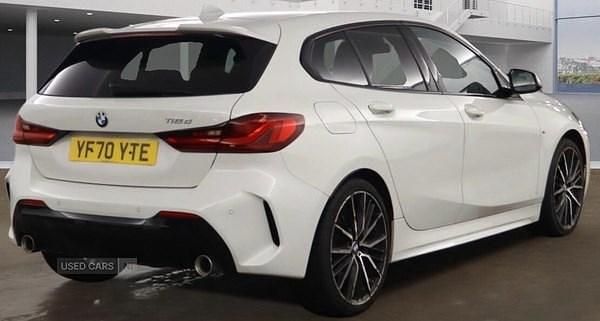 Used BMW 118 M Sport 2020 White Hatchback