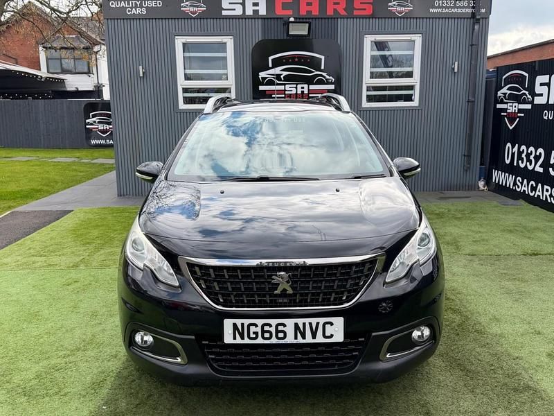 Used Peugeot 2008 Active 75 HP (55 kW) 2017 Black SUV