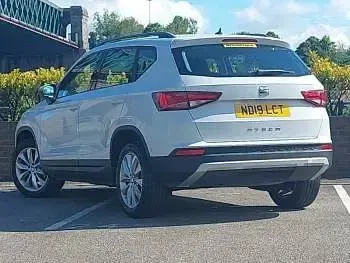 Second-hand Seat Ateca Ecomotive 115 CP (84 kW) 2019 Alb SUV