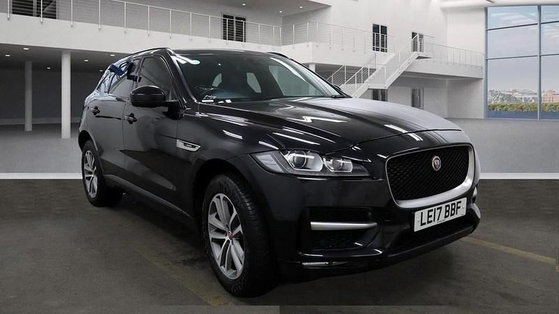 Black Used 2017 Jaguar F-Pace R-Sport SUV | £9,995 (Fair price) - Image 1/4